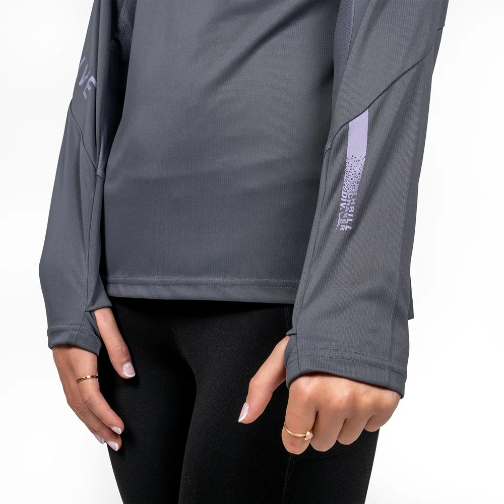 Stripey Fish Face Hoodie Women's - Image 4